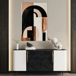 Abstract 611 Canvas Art 60 x 40 cm / Stretched on hidden frame