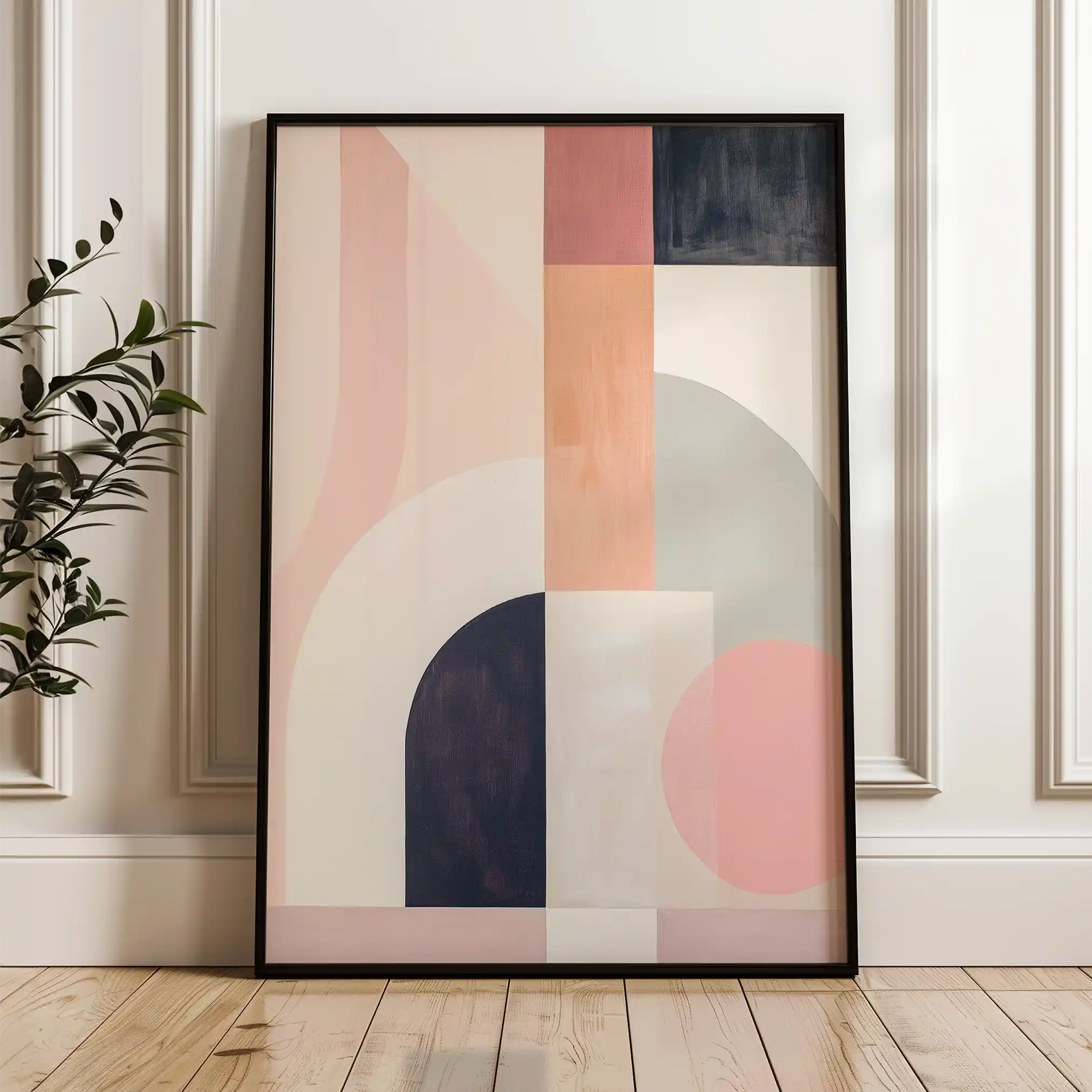 Abstract 612 Canvas Art 60 x 40 cm / Stretched on hidden frame