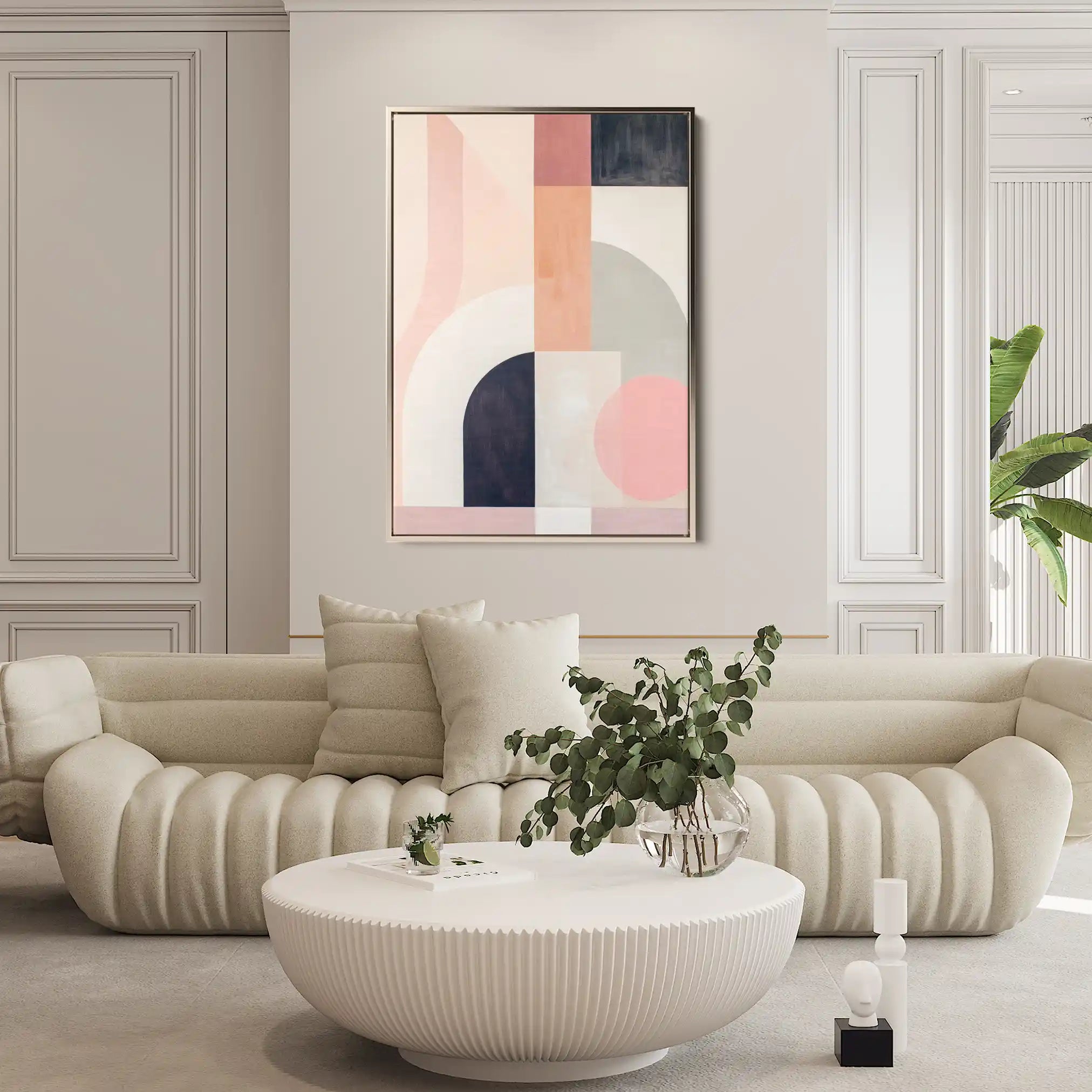 Abstract 612 Canvas Art 60 x 40 cm / Stretched on hidden frame