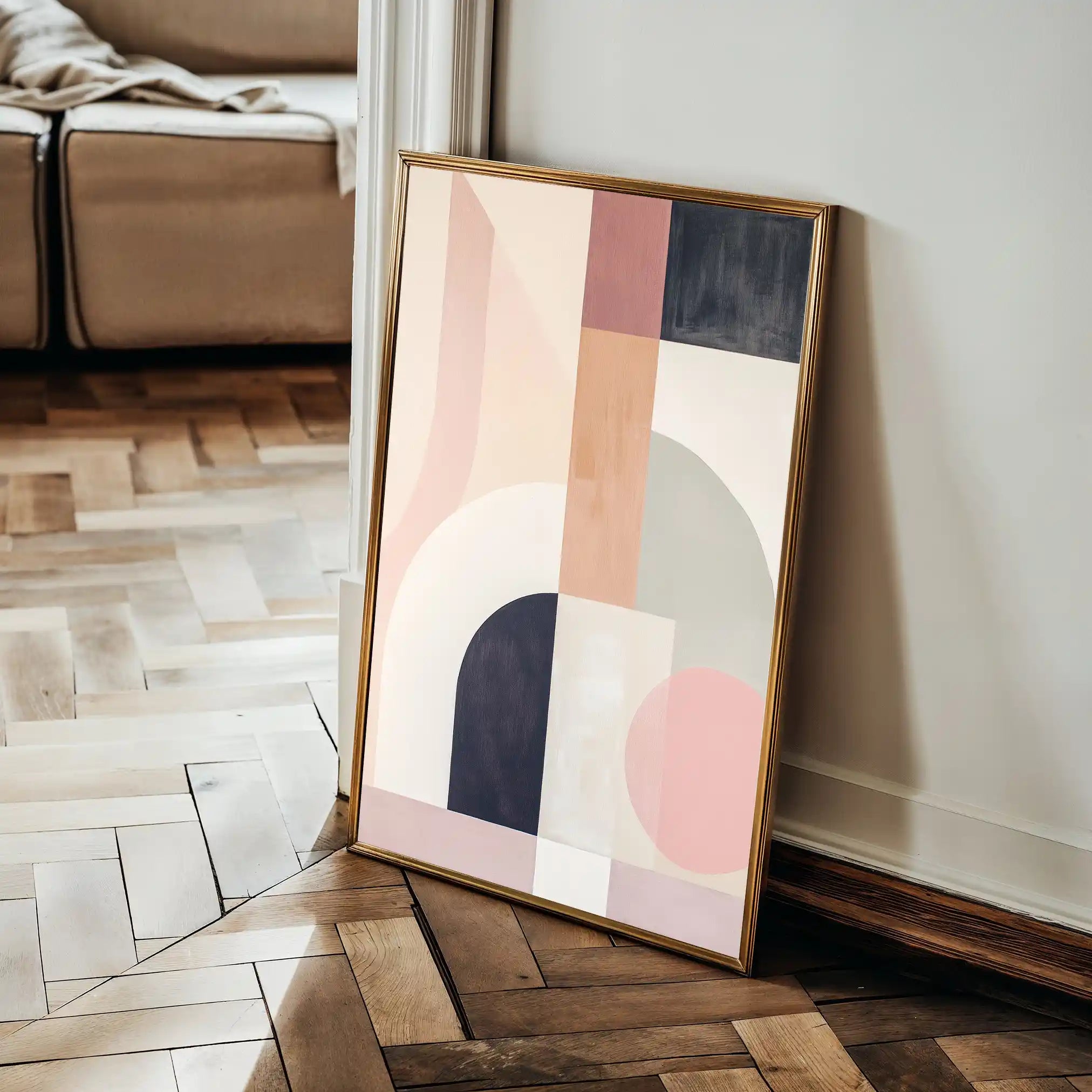Abstract 612 Canvas Art 60 x 40 cm / Stretched on hidden frame