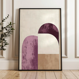 Abstract 613 Canvas Art 60 x 40 cm / Stretched on hidden frame