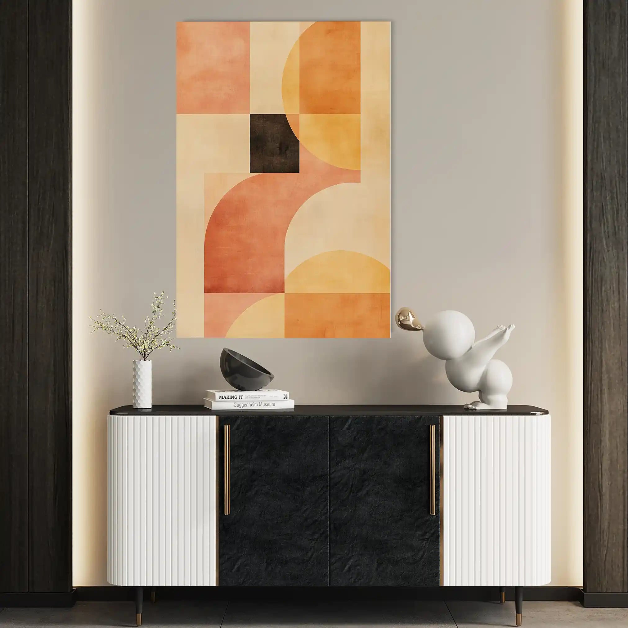 Abstract 614 Canvas Art 60 x 40 cm / Stretched on hidden frame