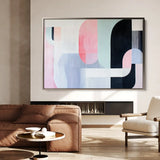 Abstract 615 Canvas Art 60 x 40 cm / Stretched on hidden frame