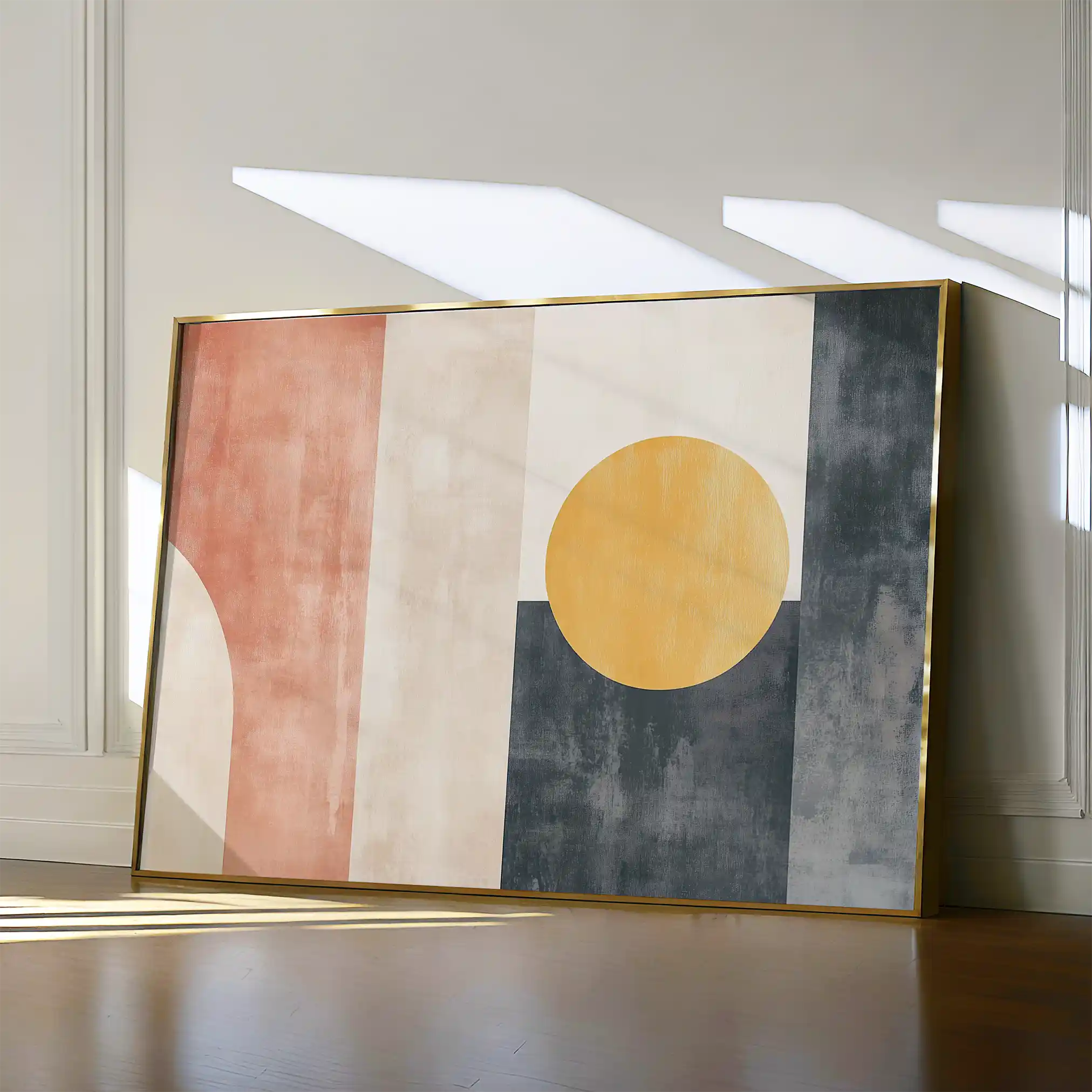 Abstract 616 Canvas Art 60 x 40 cm / Stretched on hidden frame