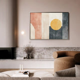 Abstract 616 Canvas Art 60 x 40 cm / Stretched on hidden frame