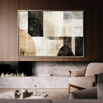 Abstract 617 Canvas Art 60 x 40 cm / Stretched on hidden frame