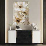 Floral Canvas Wall Art WAD617-F 90 x 60 cm / Stretched on hidden frame