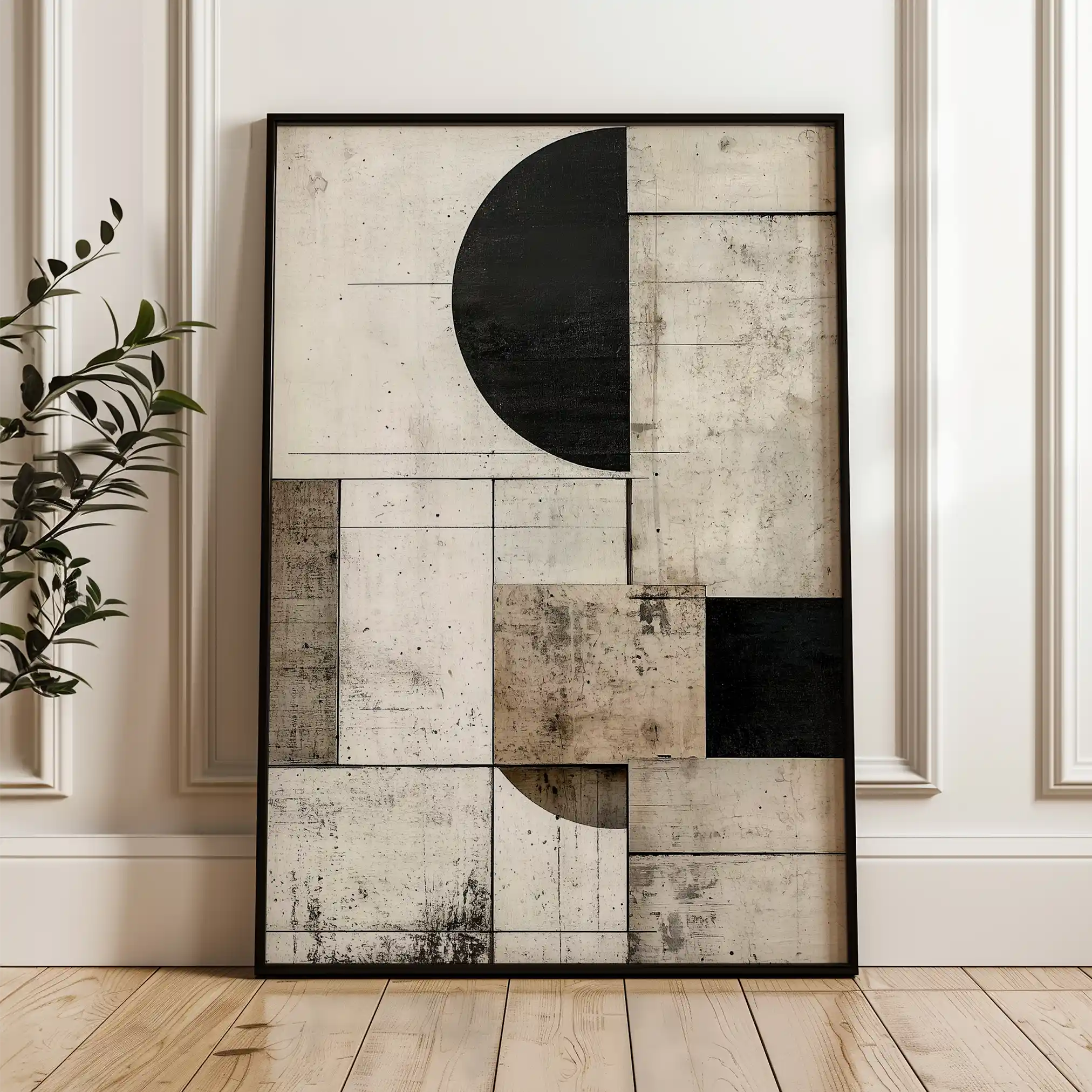 Abstract 620 Canvas Art 60 x 40 cm / Stretched on hidden frame