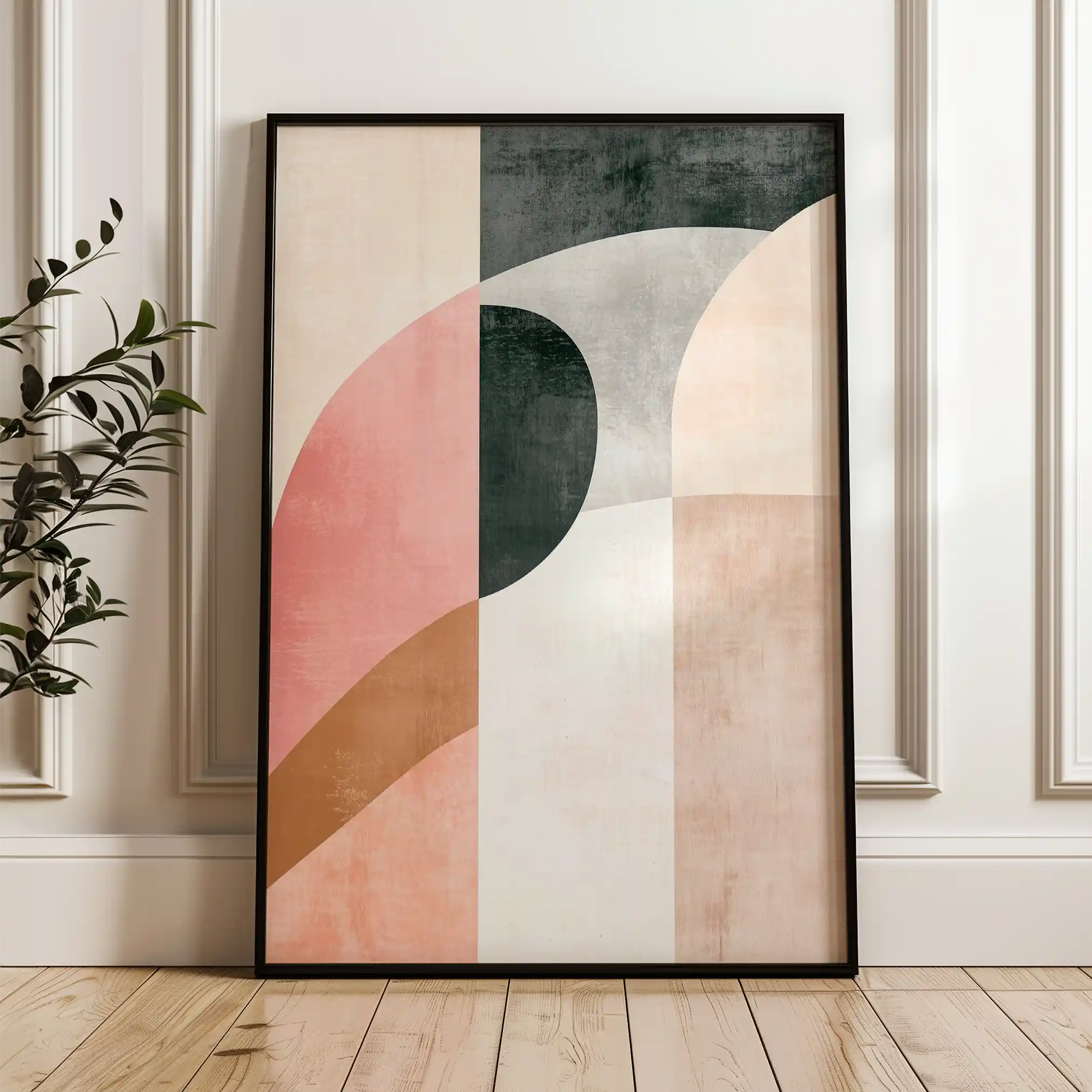 Abstract 621 Canvas Art 60 x 40 cm / Stretched on hidden frame