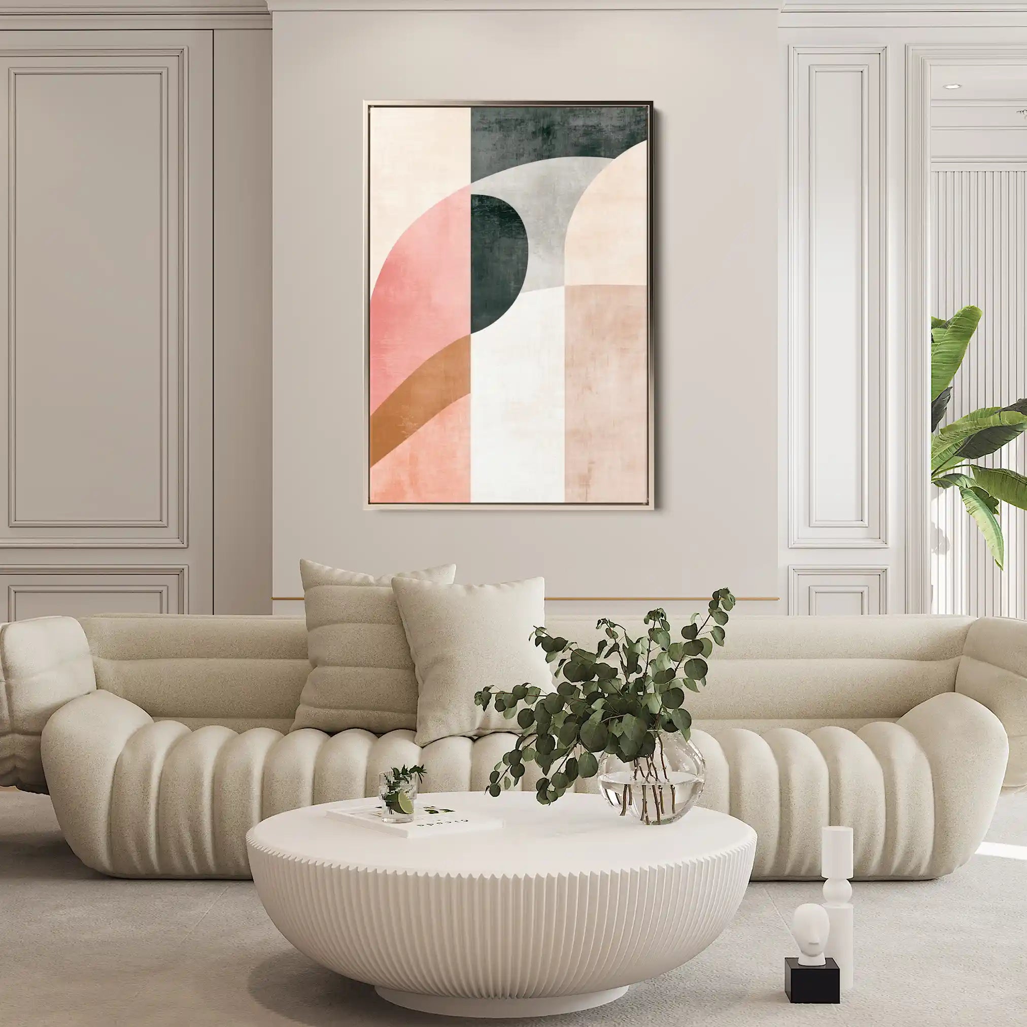Abstract 621 Canvas Art 60 x 40 cm / Stretched on hidden frame