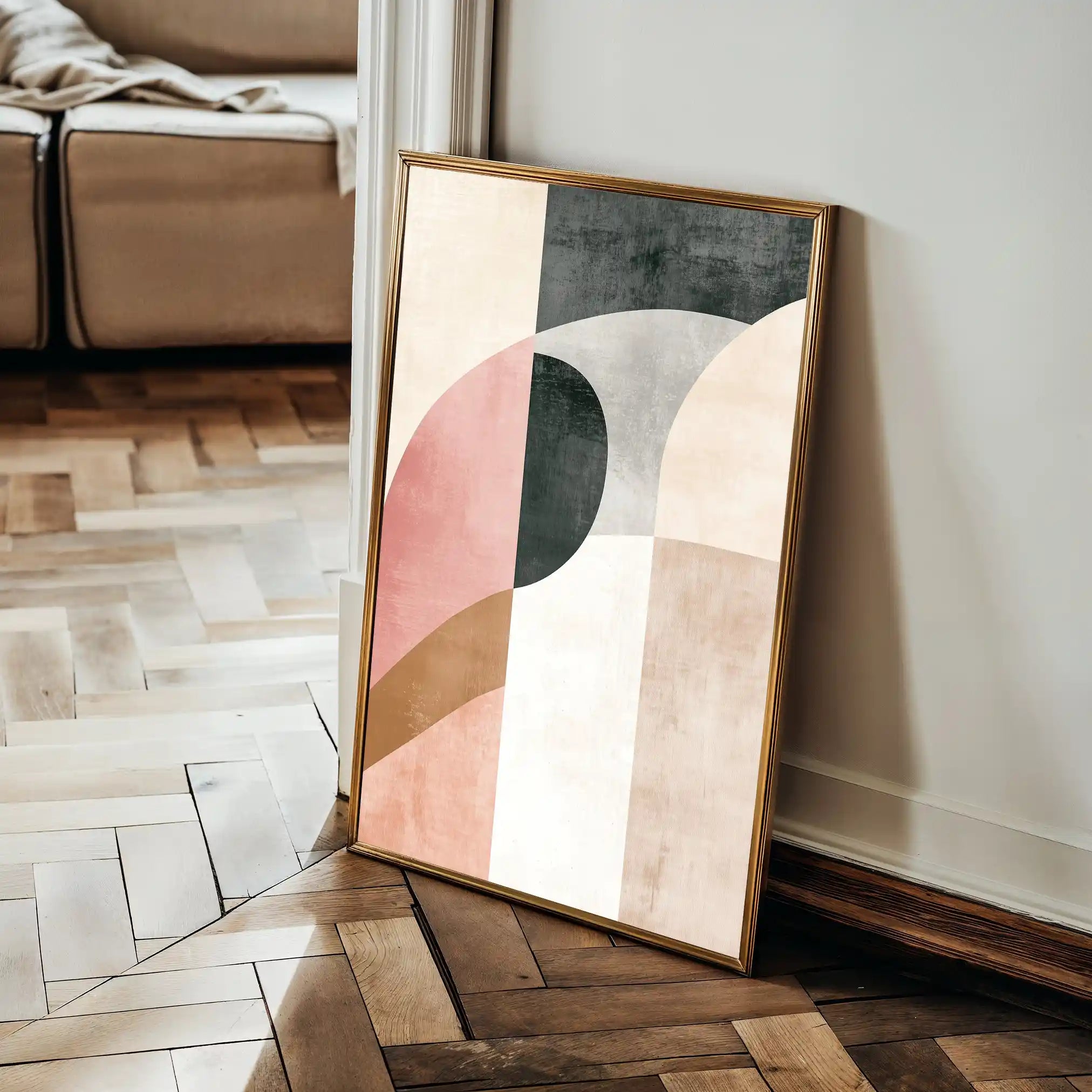 Abstract 621 Canvas Art 60 x 40 cm / Stretched on hidden frame