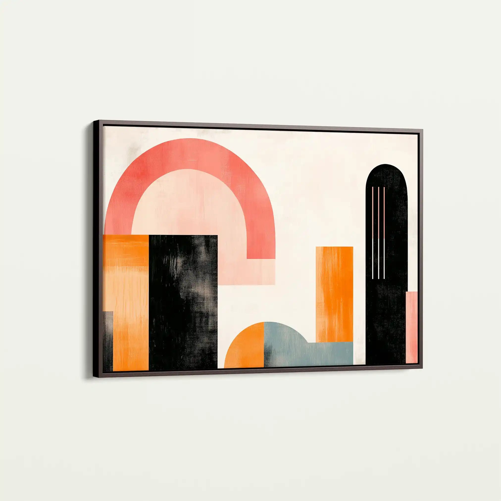Abstract Canvas Wall Art WAD624-A 90 x 60 cm / Stretched on hidden frame