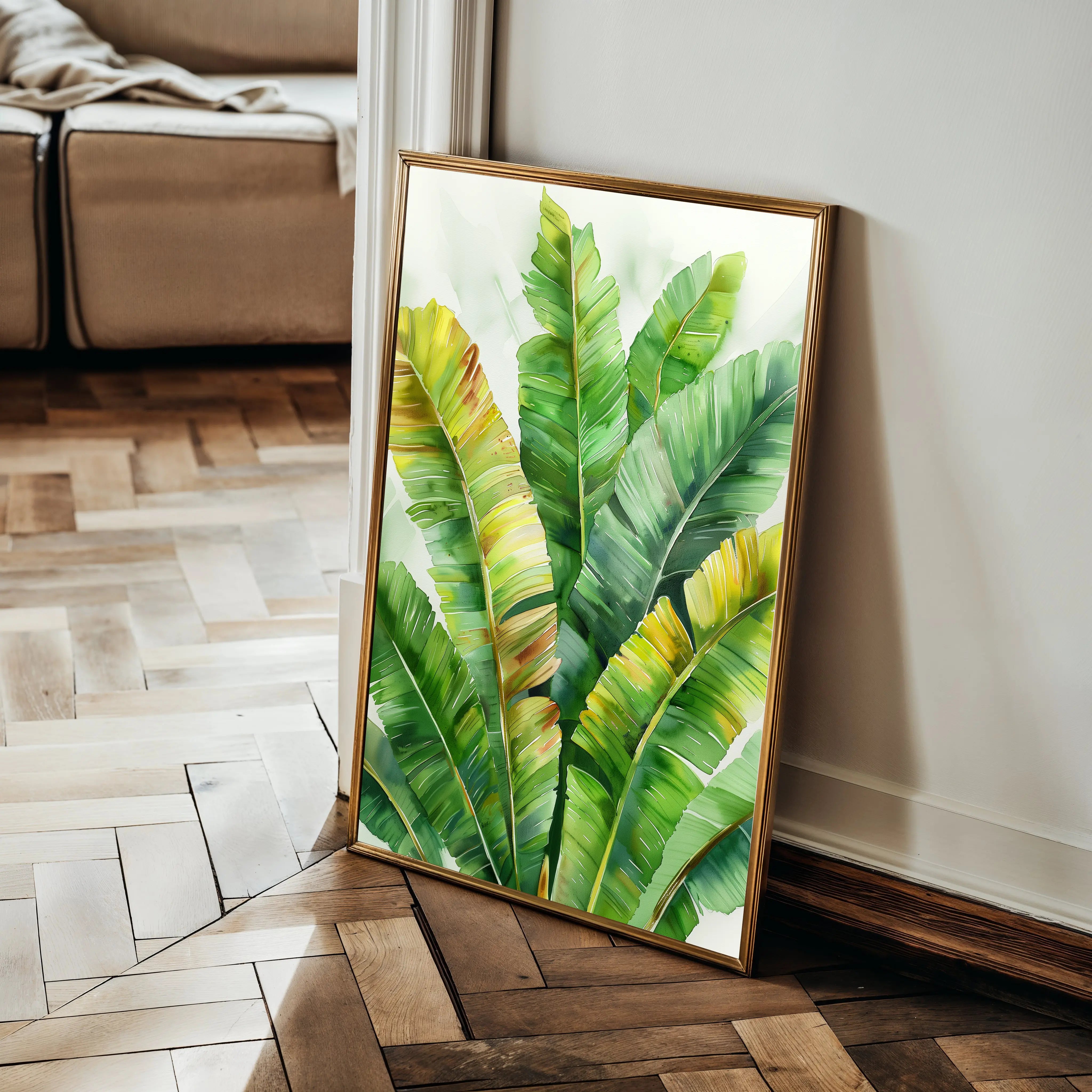 Floral Canvas Wall Art WAD624-F 90 x 60 cm / Stretched on hidden frame