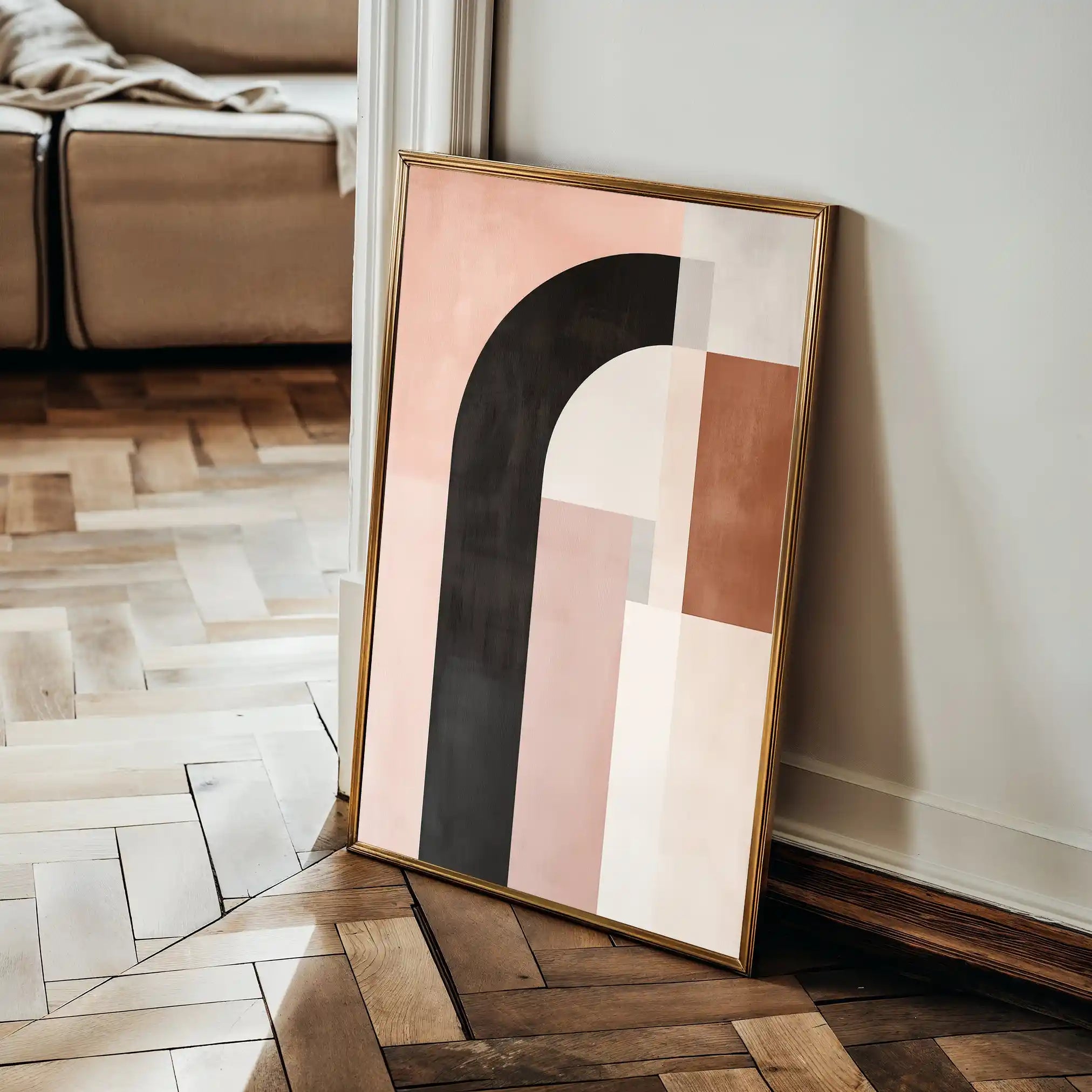 Abstract 625 Canvas Art 60 x 40 cm / Stretched on hidden frame