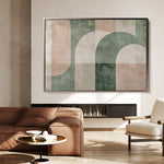 Abstract 626 Canvas Art 60 x 40 cm / Stretched on hidden frame