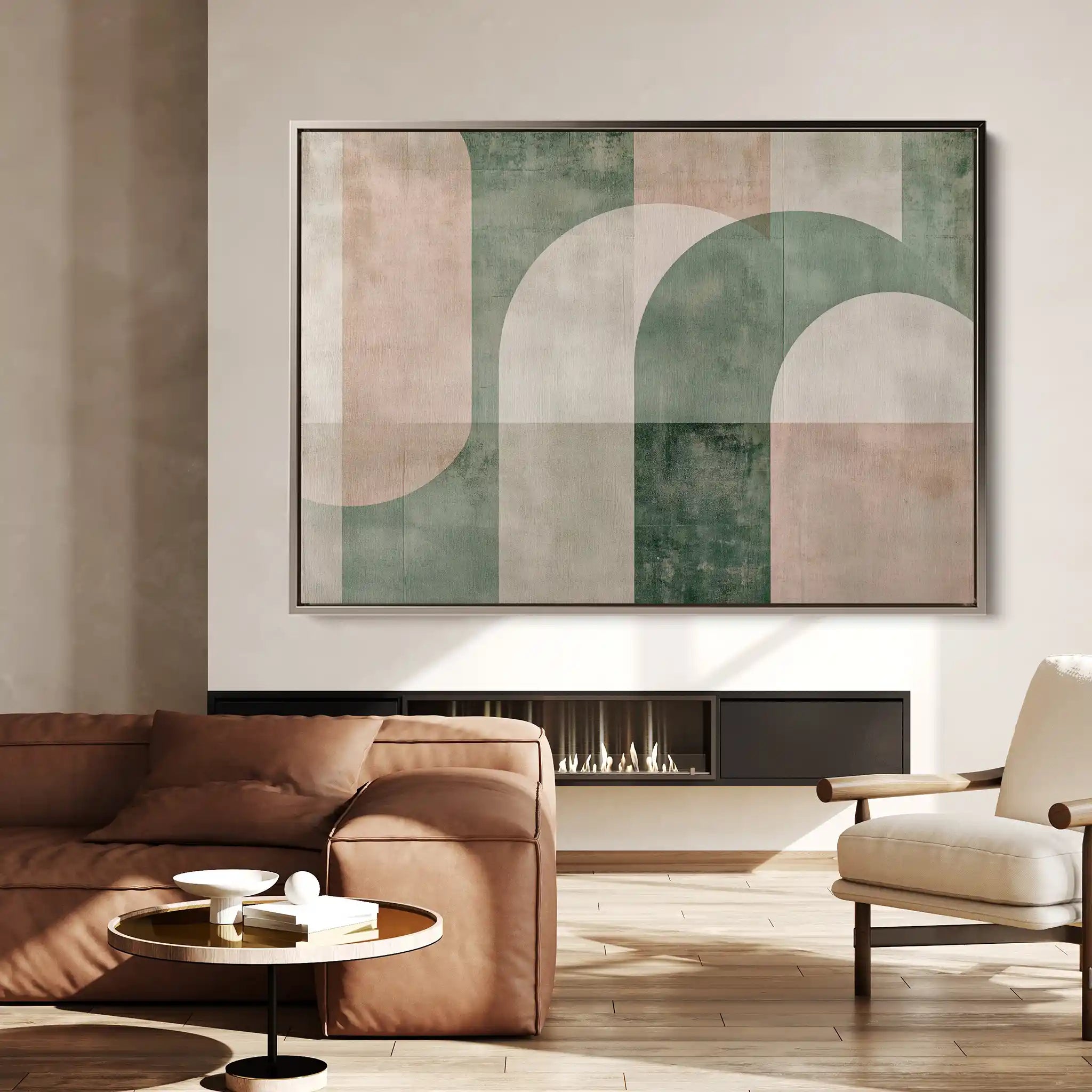 Abstract 626 Canvas Art 60 x 40 cm / Stretched on hidden frame