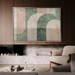 Abstract 626 Canvas Art 60 x 40 cm / Stretched on hidden frame