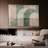 Abstract 626 Canvas Art 60 x 40 cm / Stretched on hidden frame
