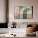 Abstract 626 Canvas Art 60 x 40 cm / Stretched on hidden frame