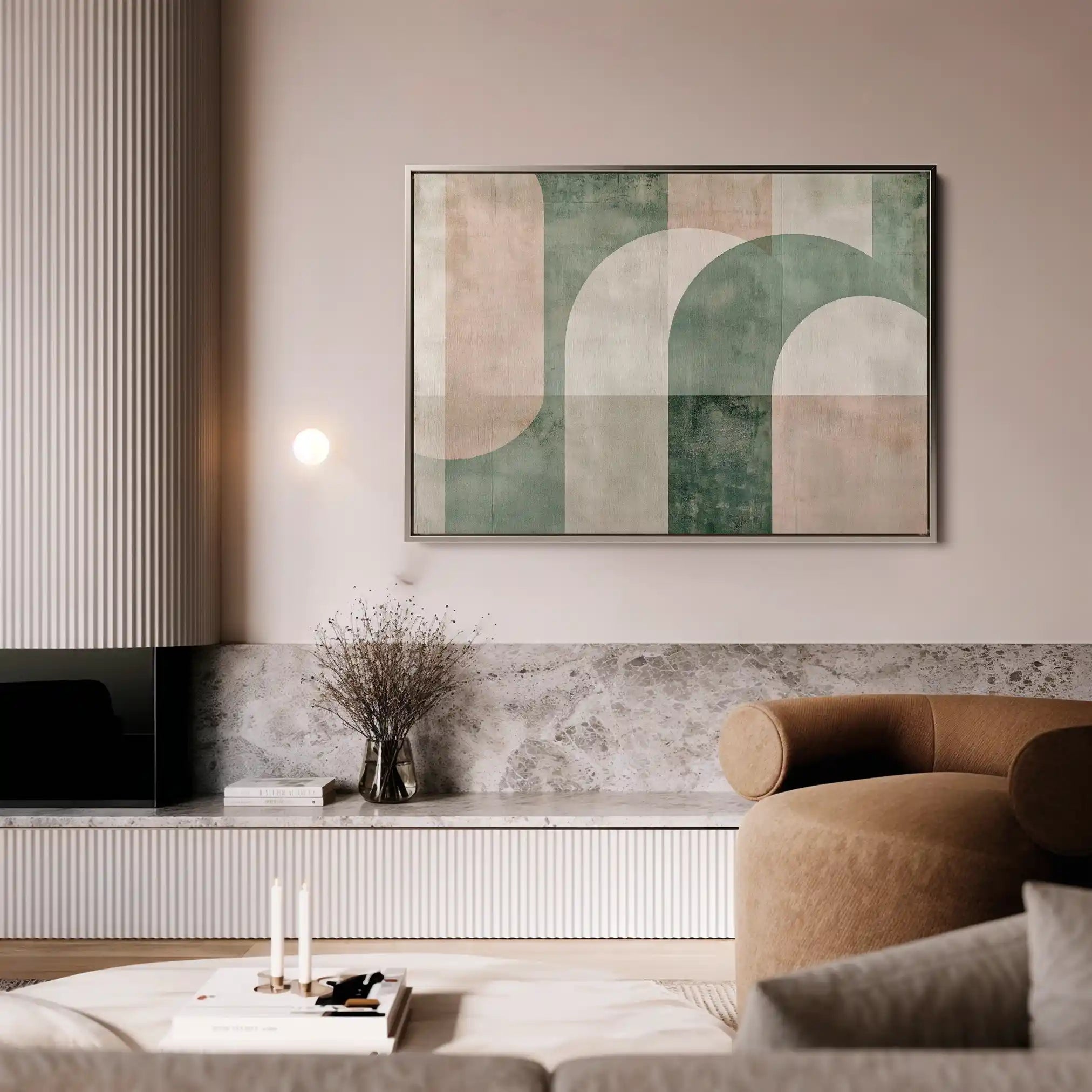 Abstract 626 Canvas Art 60 x 40 cm / Stretched on hidden frame