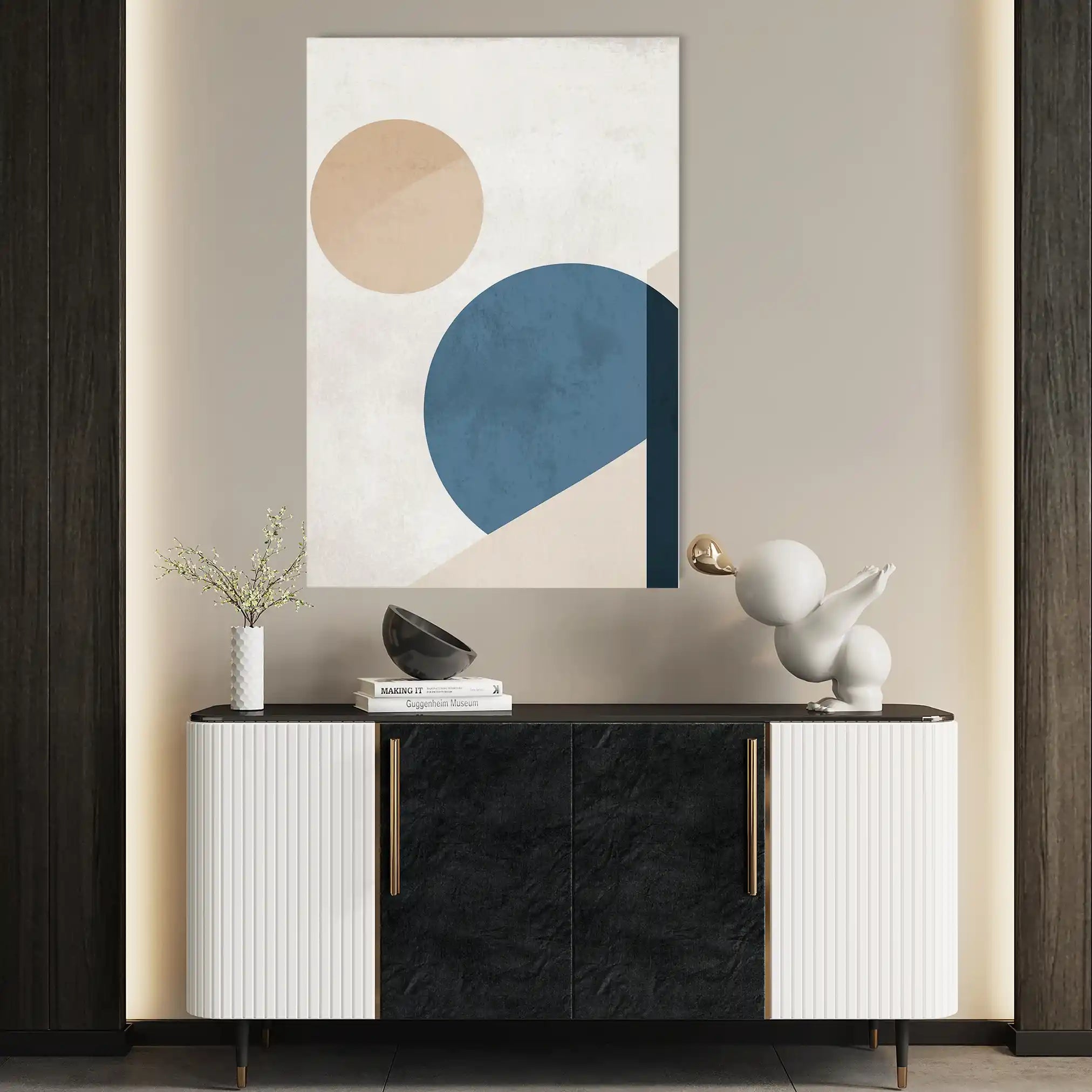 Abstract 627 Canvas Art 60 x 40 cm / Stretched on hidden frame