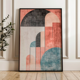 Abstract 629 Canvas Art 60 x 40 cm / Stretched on hidden frame