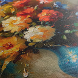 Floral Canvas Wall Art WAD629-F 90 x 60 cm / Stretched on hidden frame
