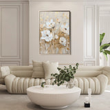 Floral Canvas Wall Art WAD630-F 90 x 60 cm / Stretched on hidden frame