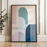 Abstract 631 Canvas Art 60 x 40 cm / Stretched on hidden frame