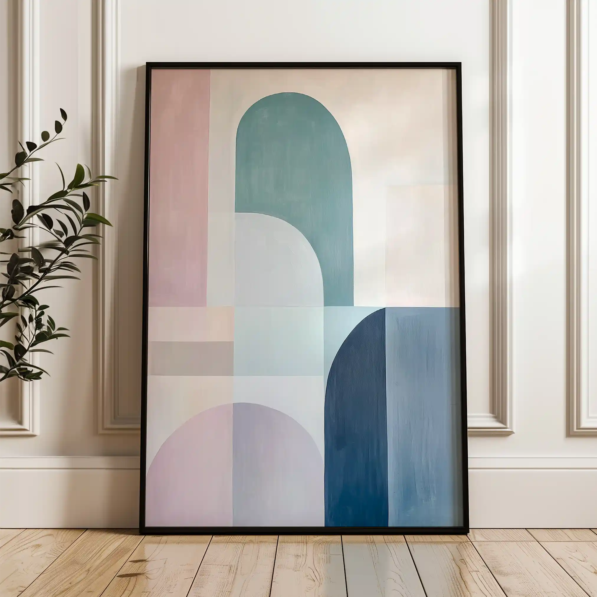 Abstract 631 Canvas Art 60 x 40 cm / Stretched on hidden frame