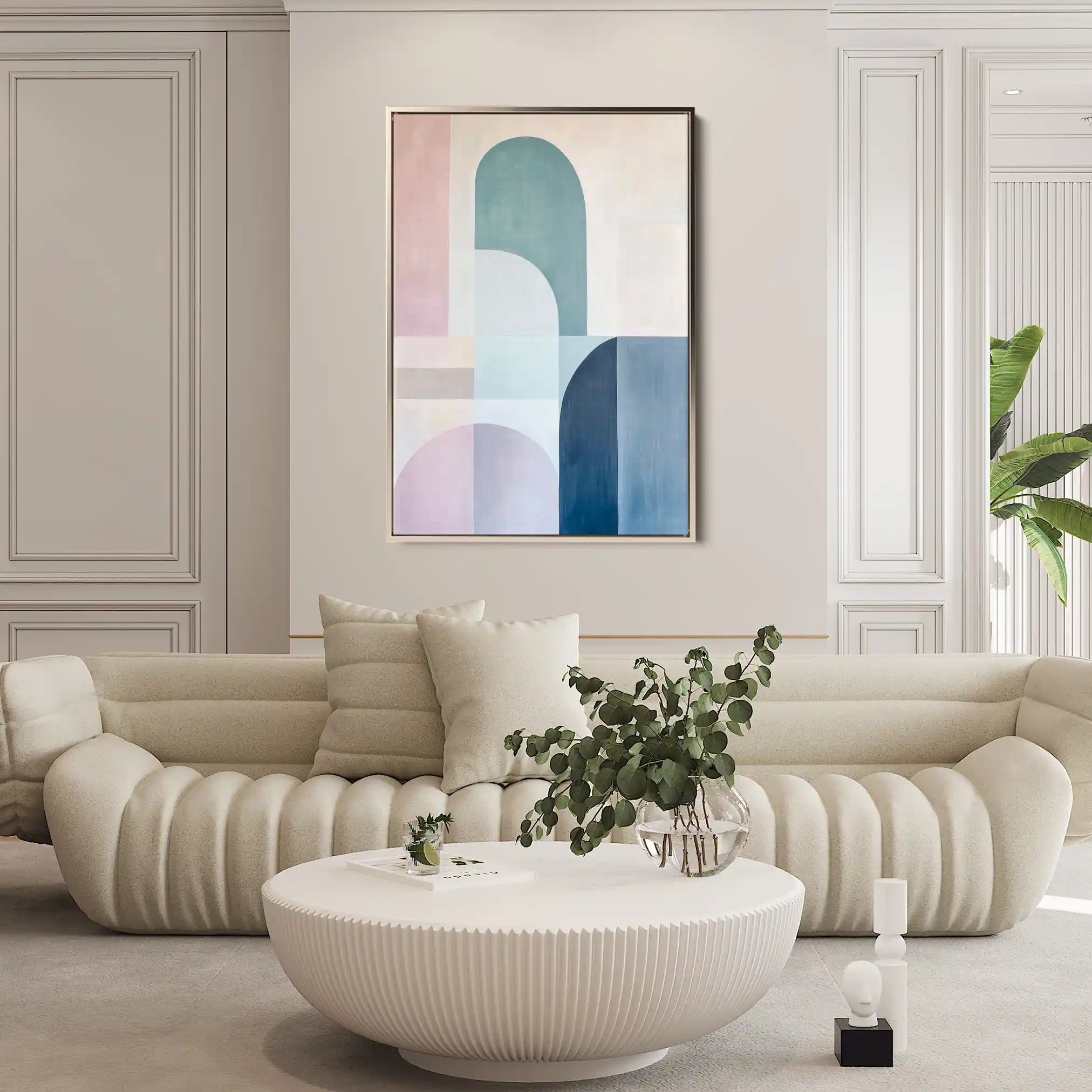 Abstract 631 Canvas Art 60 x 40 cm / Stretched on hidden frame