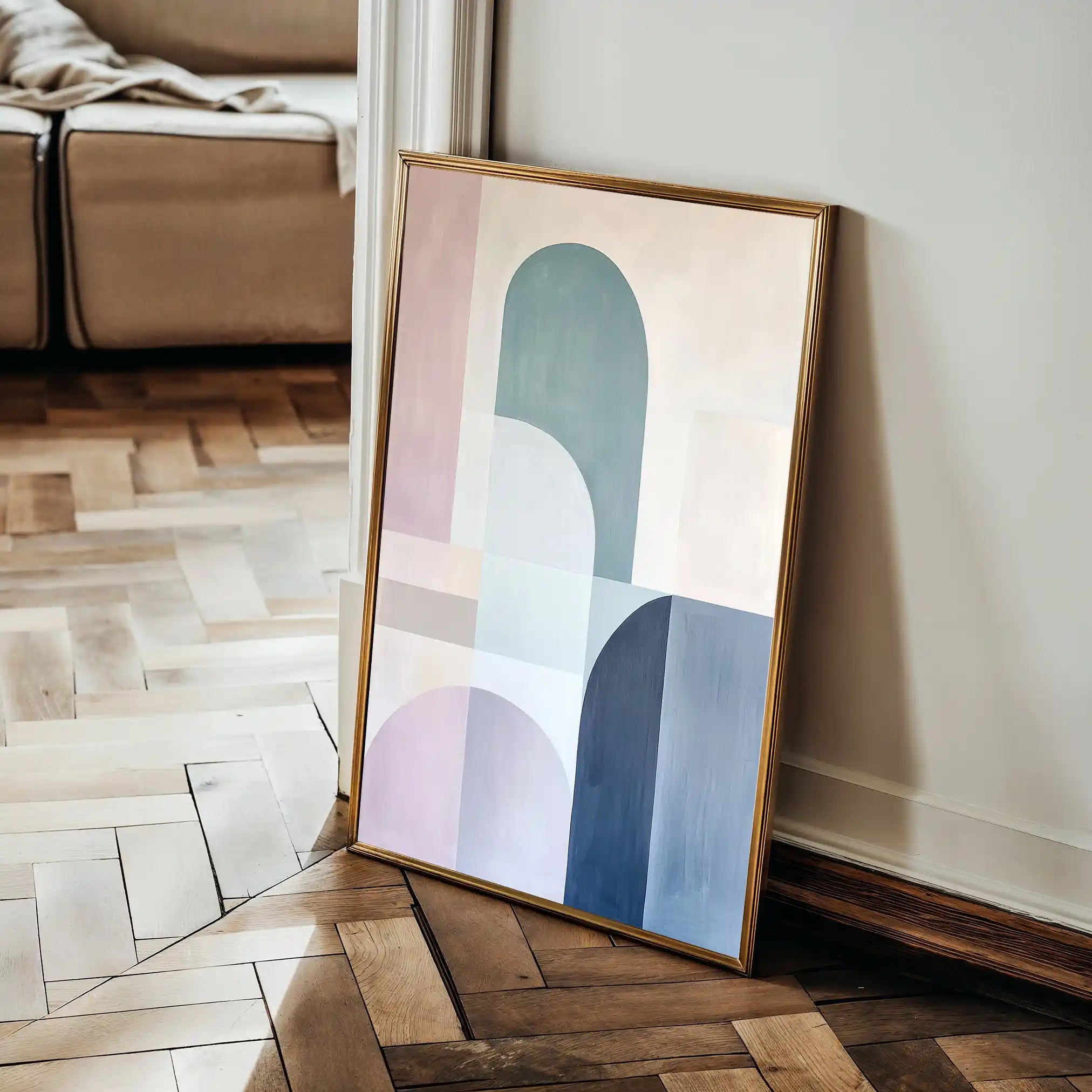 Abstract 631 Canvas Art 60 x 40 cm / Stretched on hidden frame