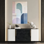Abstract 631 Canvas Art 60 x 40 cm / Stretched on hidden frame