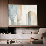 Abstract 632 Canvas Art 60 x 40 cm / Stretched on hidden frame
