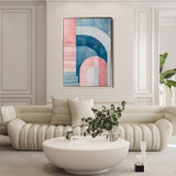 Abstract 634 Canvas Art 60 x 40 cm / Stretched on hidden frame
