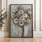 Floral Canvas Wall Art WAD634-F 90 x 60 cm / Stretched on hidden frame