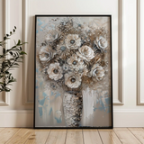 Floral Canvas Wall Art WAD634-F 90 x 60 cm / Stretched on hidden frame
