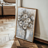 Floral Canvas Wall Art WAD634-F 90 x 60 cm / Stretched on hidden frame