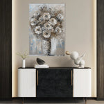 Floral Canvas Wall Art WAD634-F 90 x 60 cm / Stretched on hidden frame