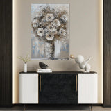 Floral Canvas Wall Art WAD634-F 90 x 60 cm / Stretched on hidden frame