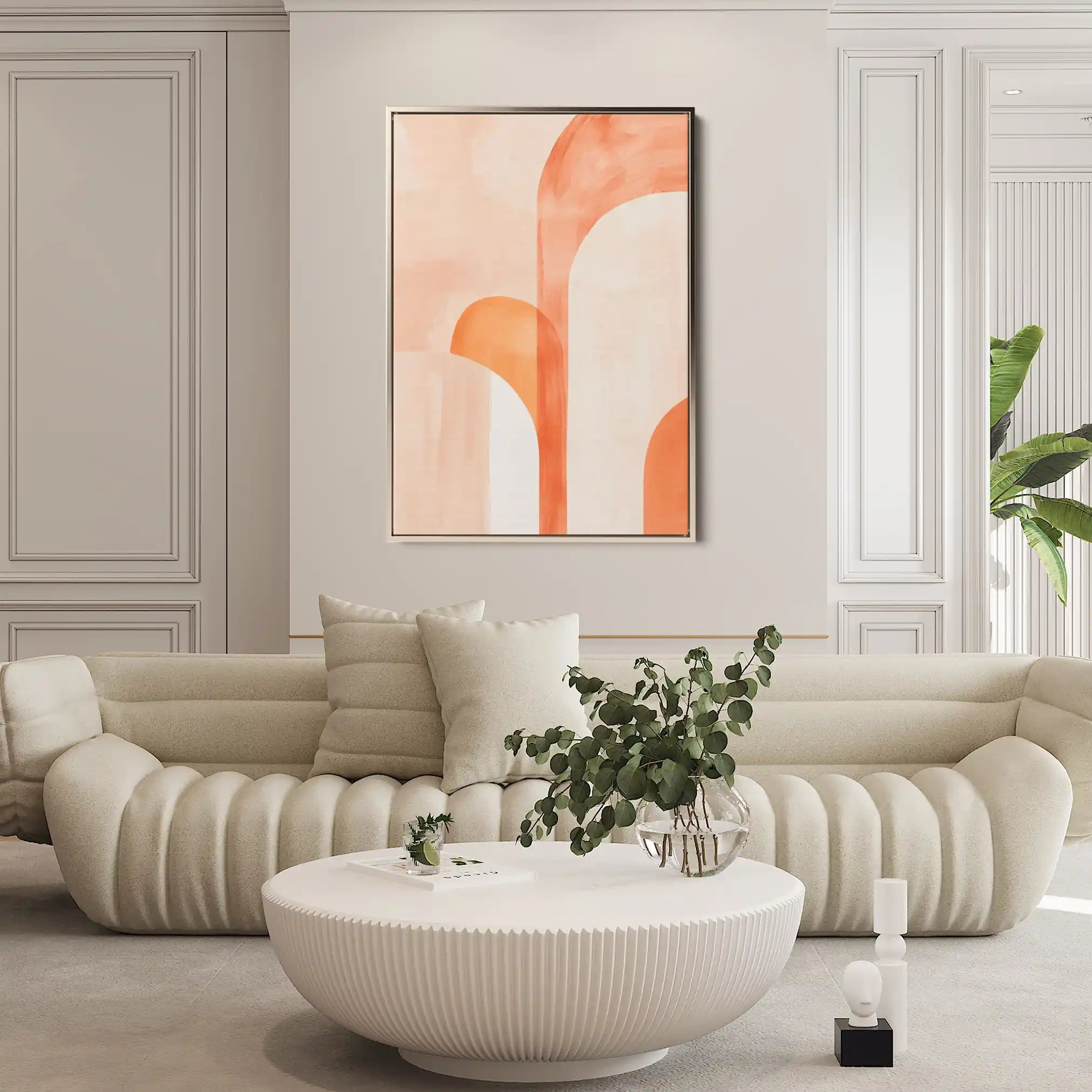 Abstract 637 Canvas Art 60 x 40 cm / Stretched on hidden frame