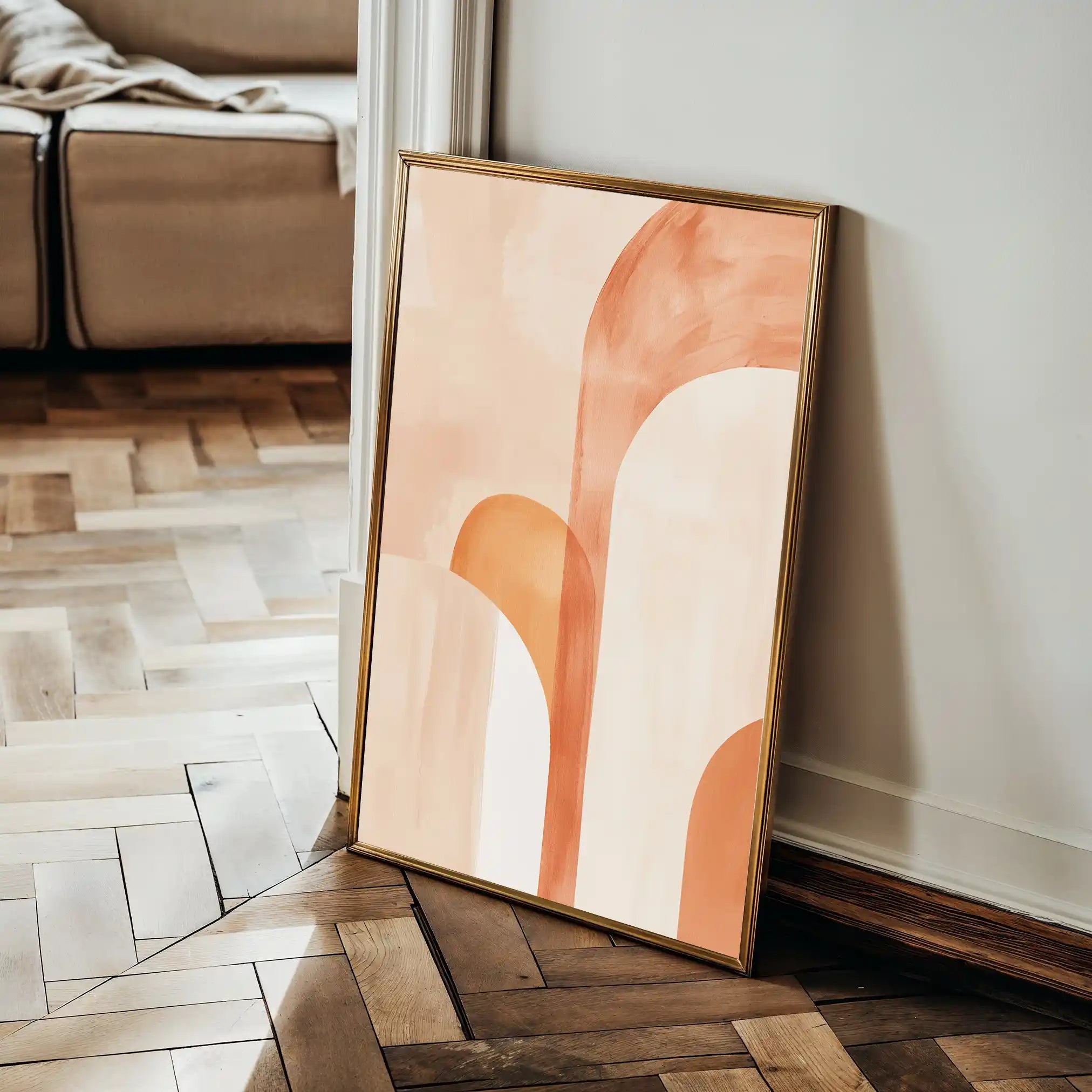 Abstract 637 Canvas Art 60 x 40 cm / Stretched on hidden frame