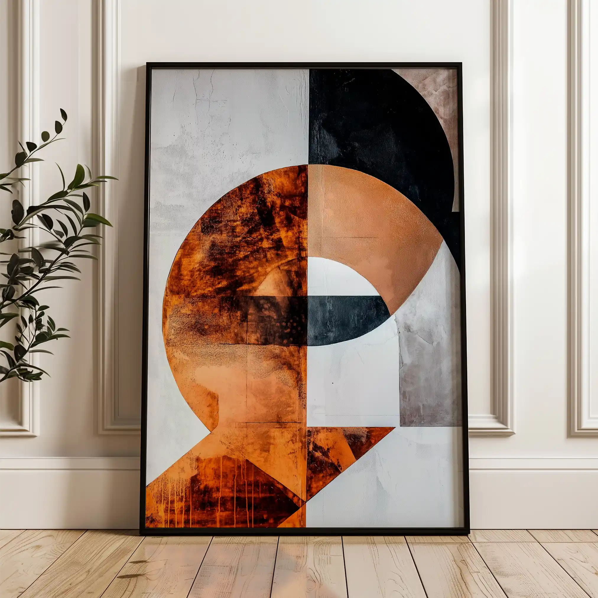 Abstract 638 Canvas Art 60 x 40 cm / Stretched on hidden frame