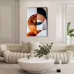 Abstract 638 Canvas Art 60 x 40 cm / Stretched on hidden frame