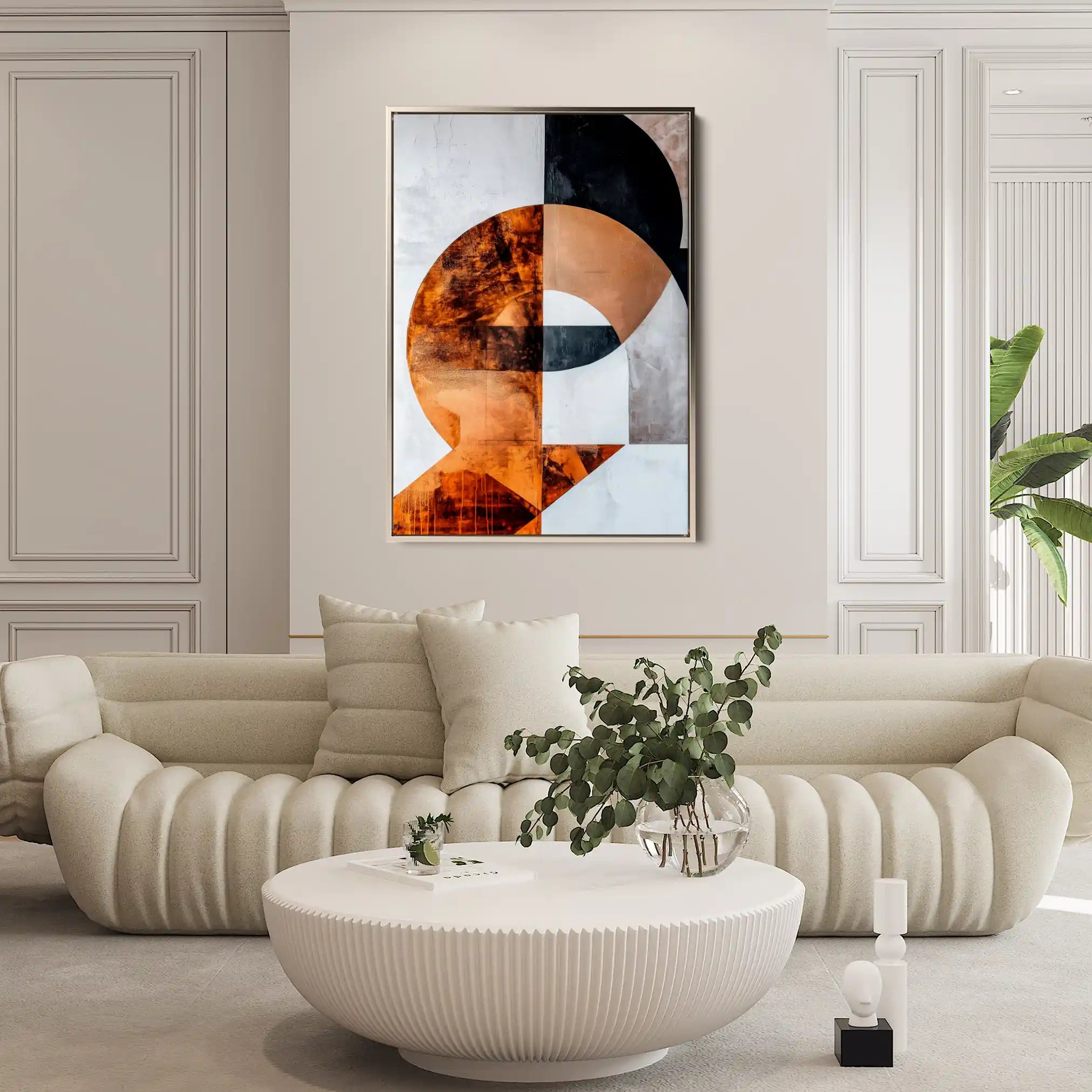 Abstract 638 Canvas Art 60 x 40 cm / Stretched on hidden frame