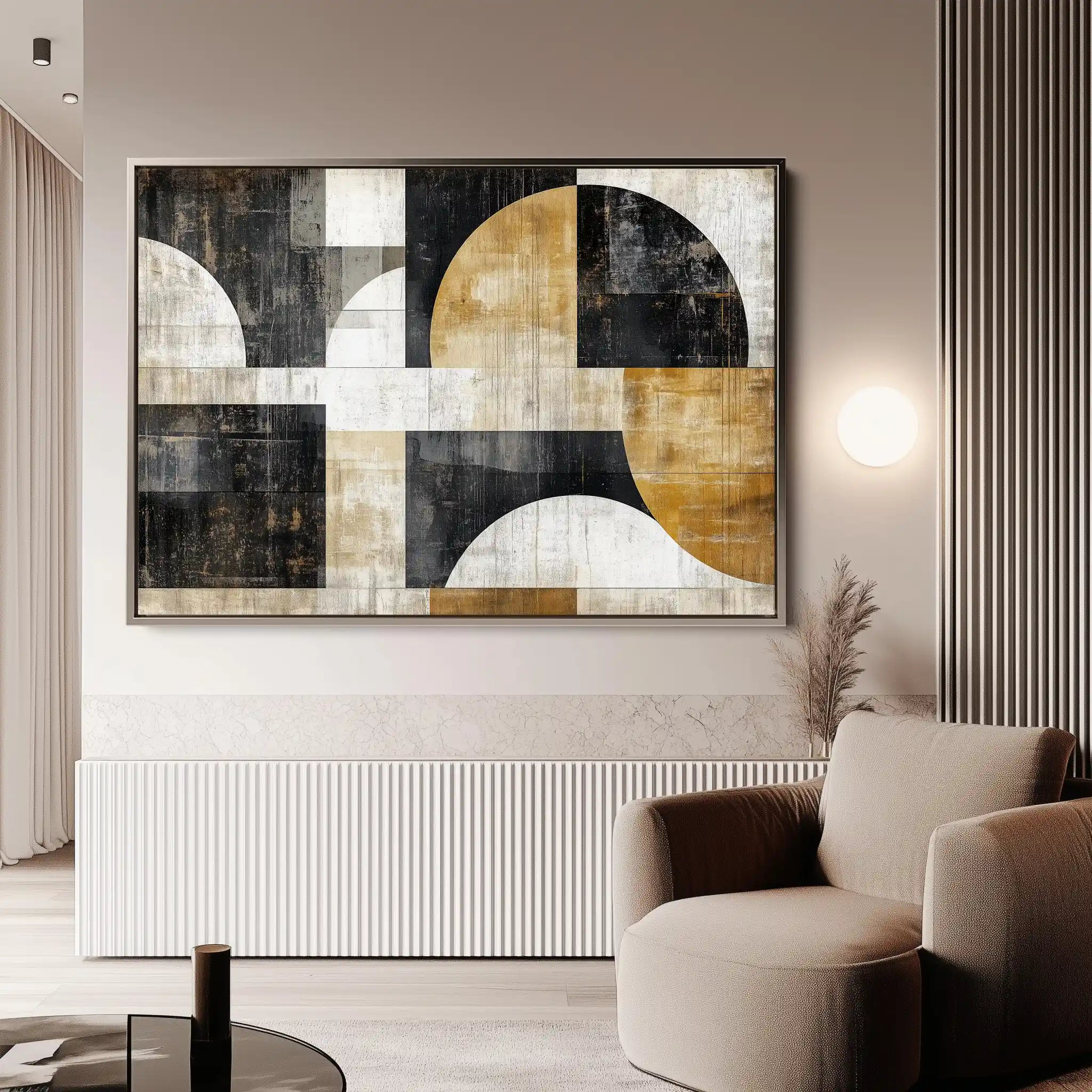 Abstract 641 Canvas Art 60 x 40 cm / Stretched on hidden frame