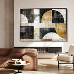 Abstract 641 Canvas Art 60 x 40 cm / Stretched on hidden frame