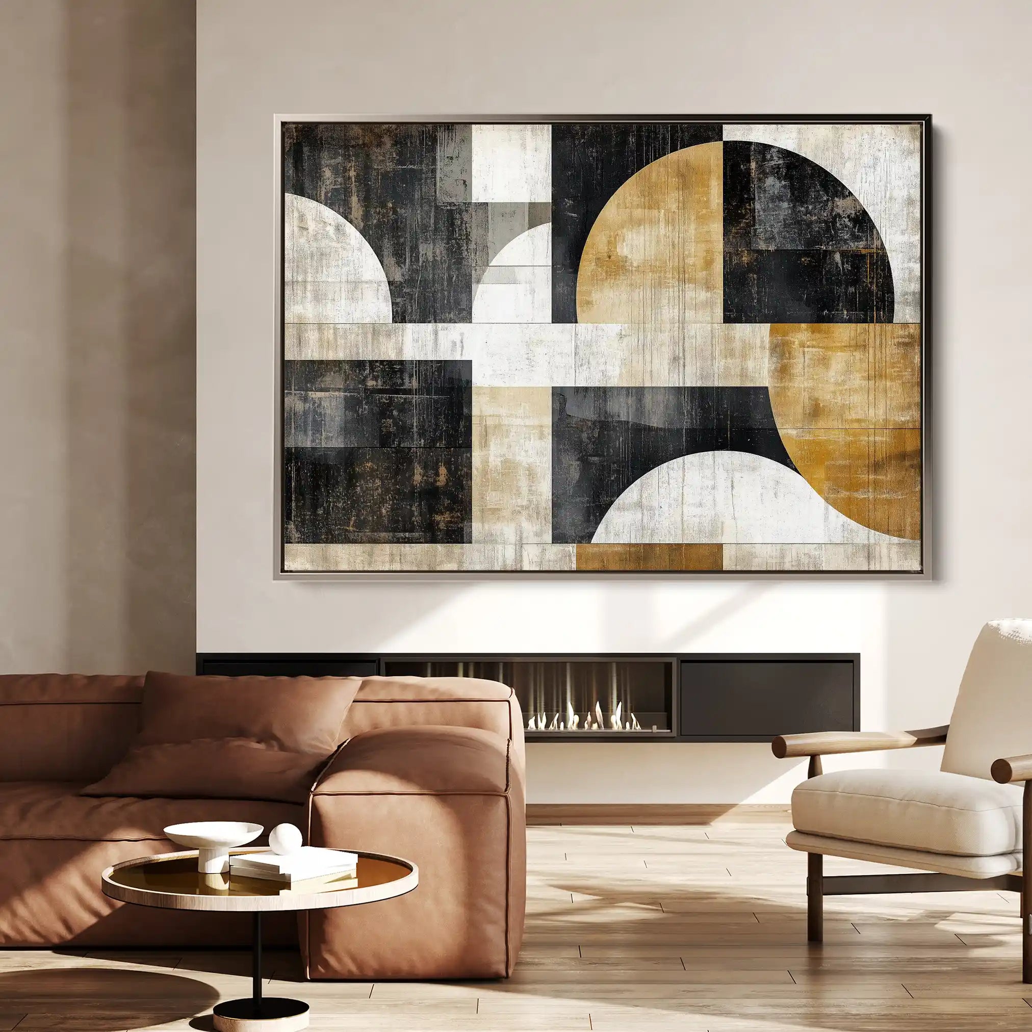 Abstract 641 Canvas Art 60 x 40 cm / Stretched on hidden frame