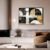 Abstract 641 Canvas Art 60 x 40 cm / Stretched on hidden frame
