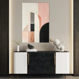 Abstract 643 Canvas Art 60 x 40 cm / Stretched on hidden frame